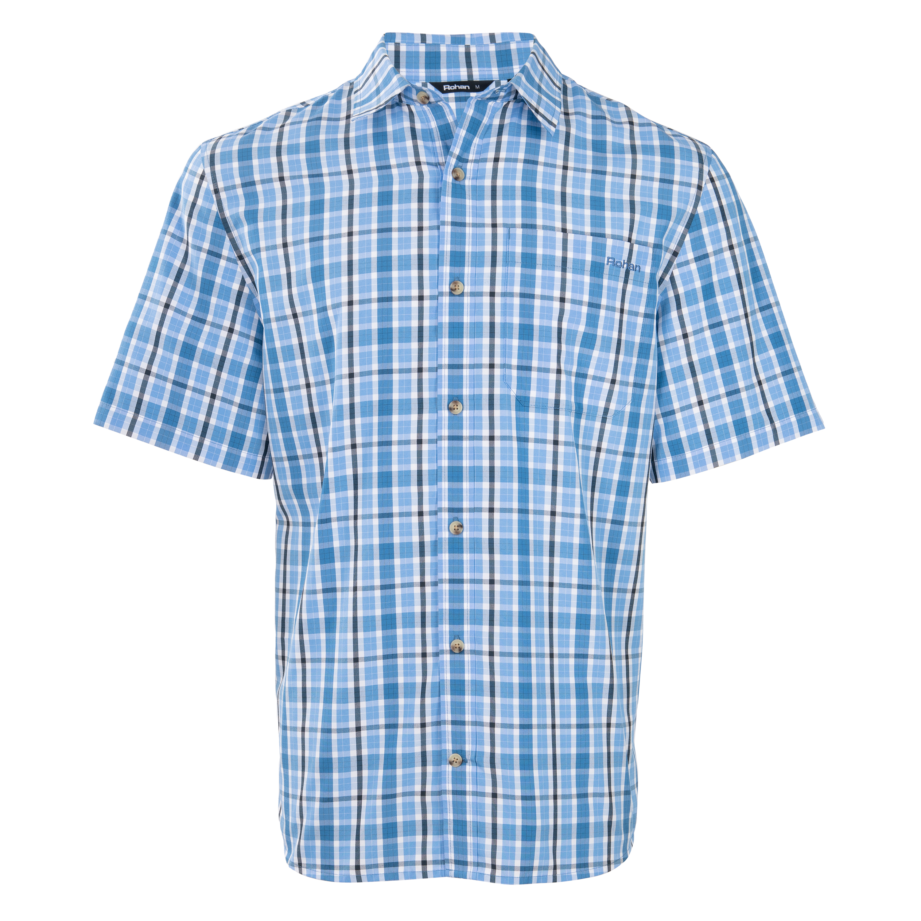 Men’s Coast Short Sleeve Checked Shirt