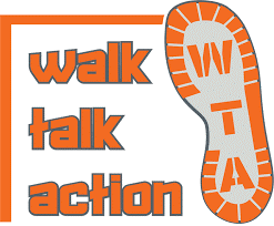 Walk Talk Action logo