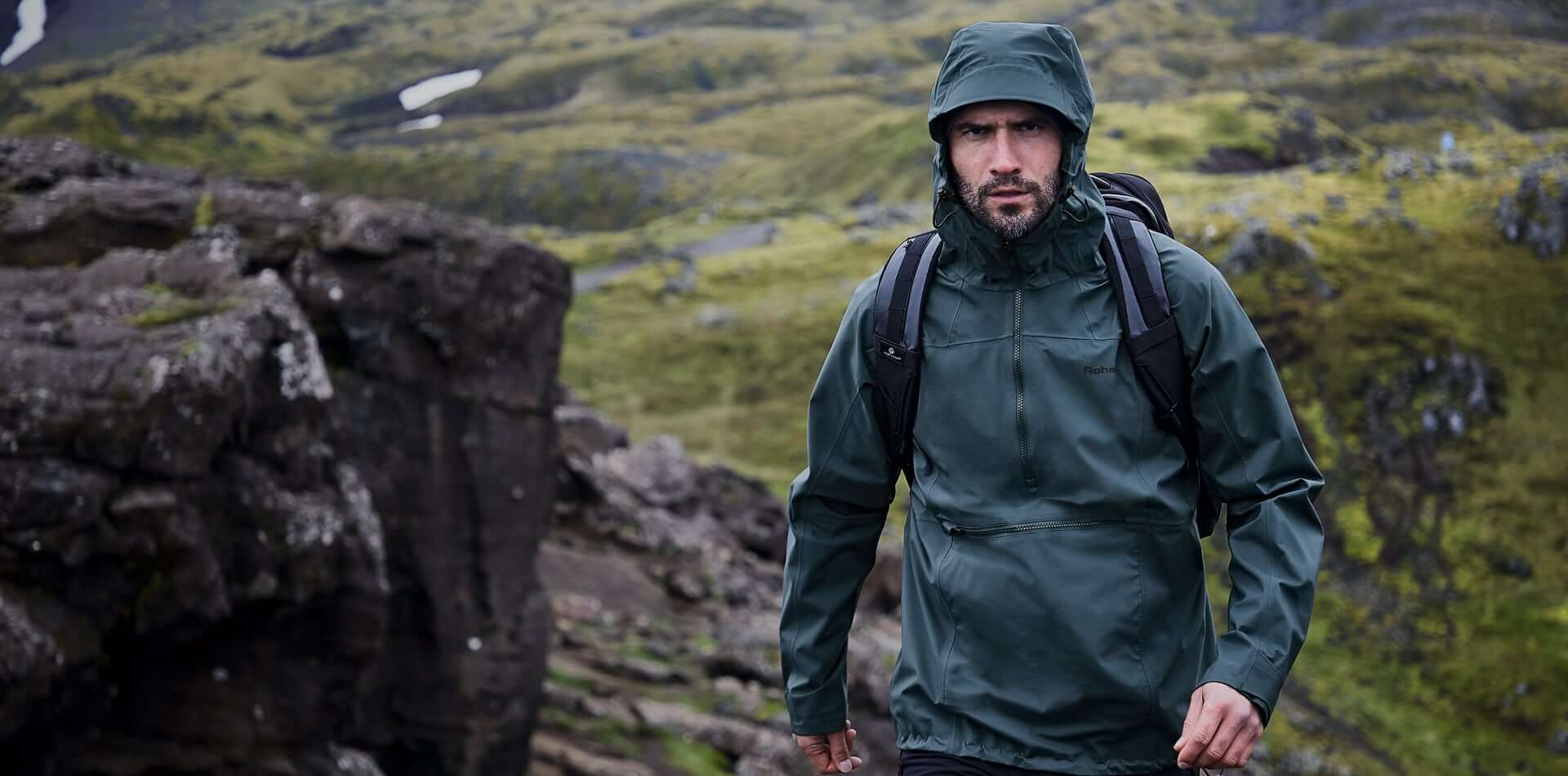 overhead waterproof jacket