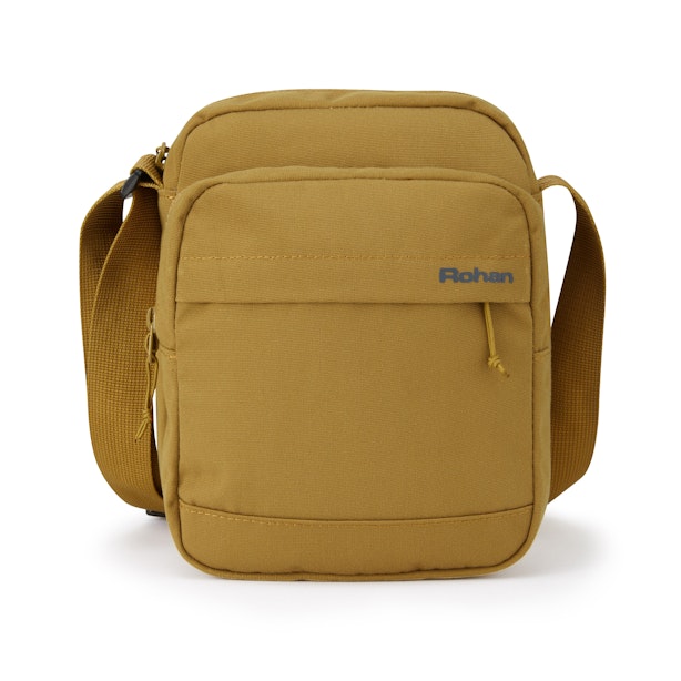 RFID Protected Shoulder Bag Canvas - Comfortable and travel suitable RFID protected shoulder bag.