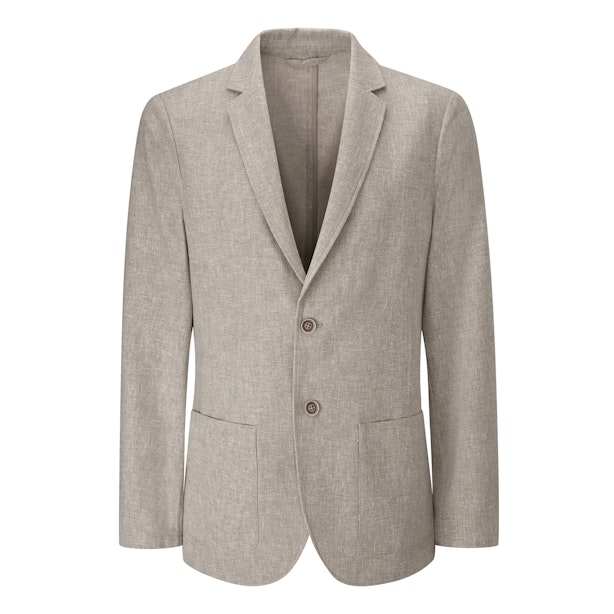 Maroc Jacket - Technical, smart-casual linen jacket.