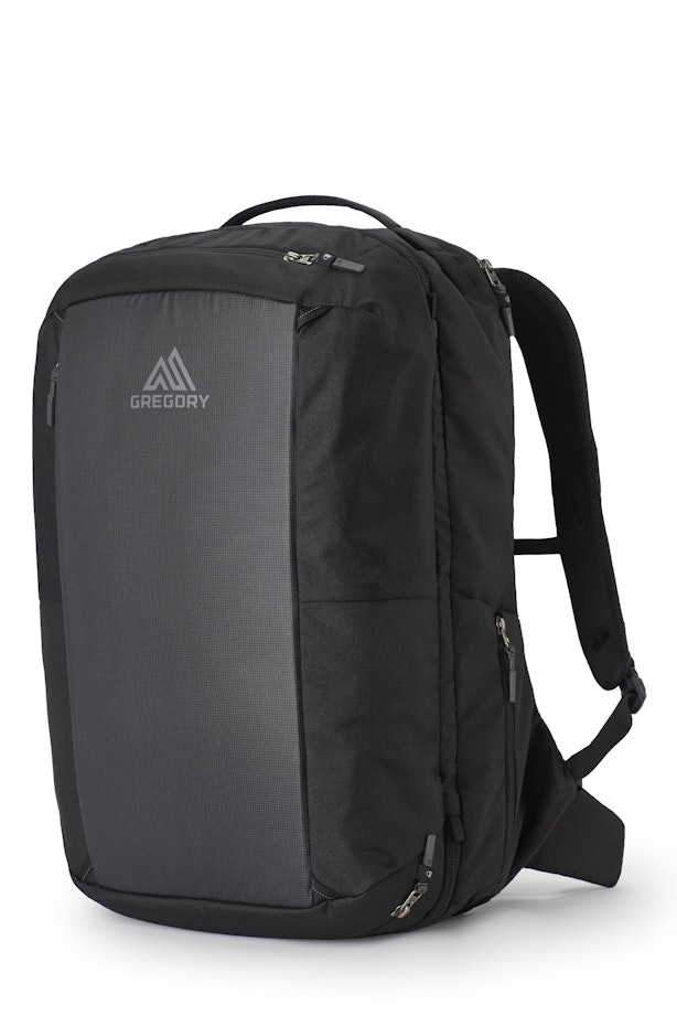Gregory Border Carry On 40 - 40L backpack with padded shoulder straps and back panel.