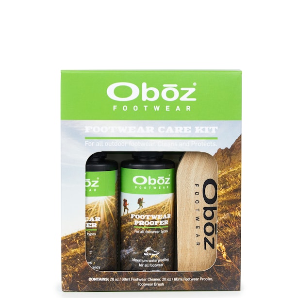 Oboz Shoe Care Kit - All you need to keep your Oboz footwear clean.