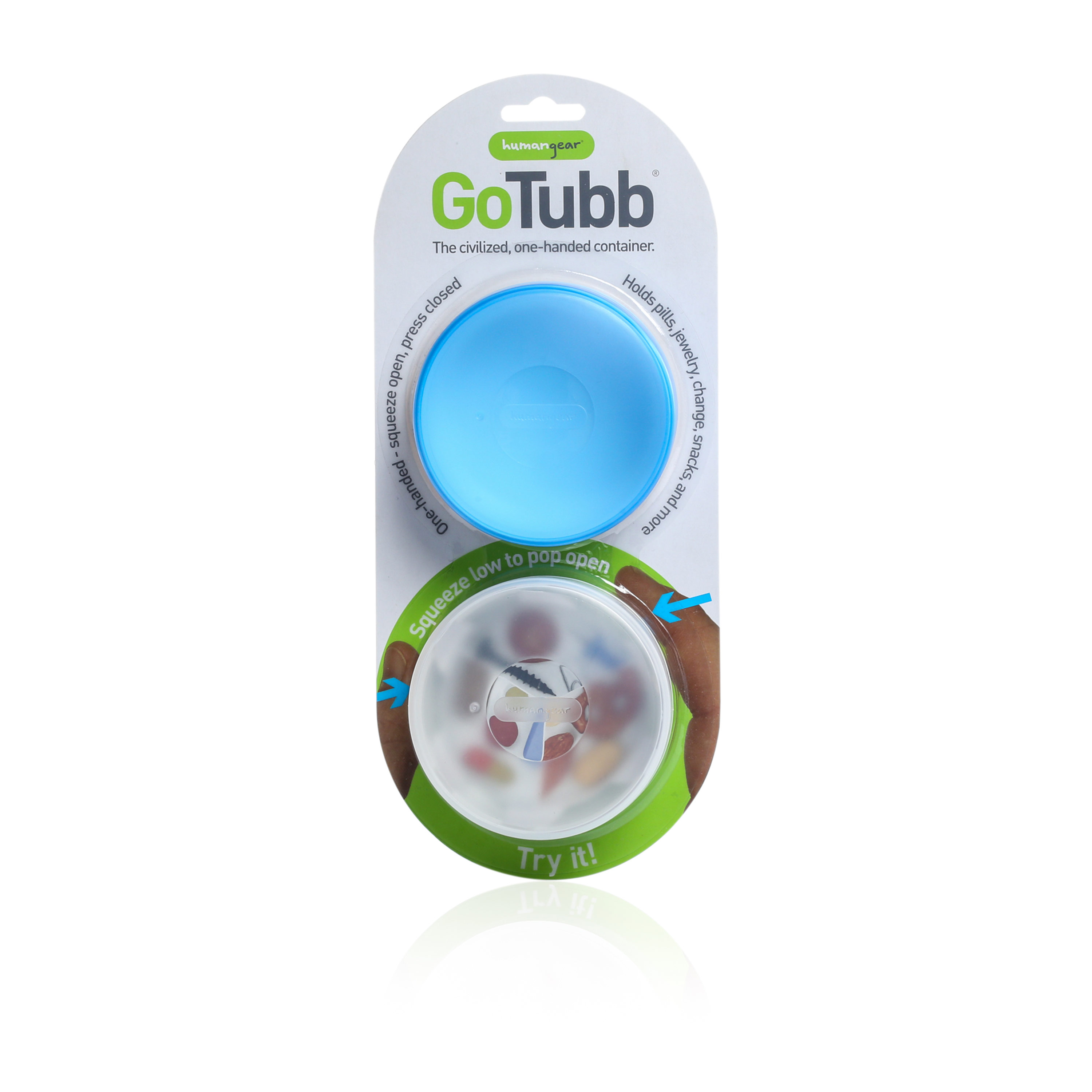 GoTubb Large Travel Containers 2 Pack