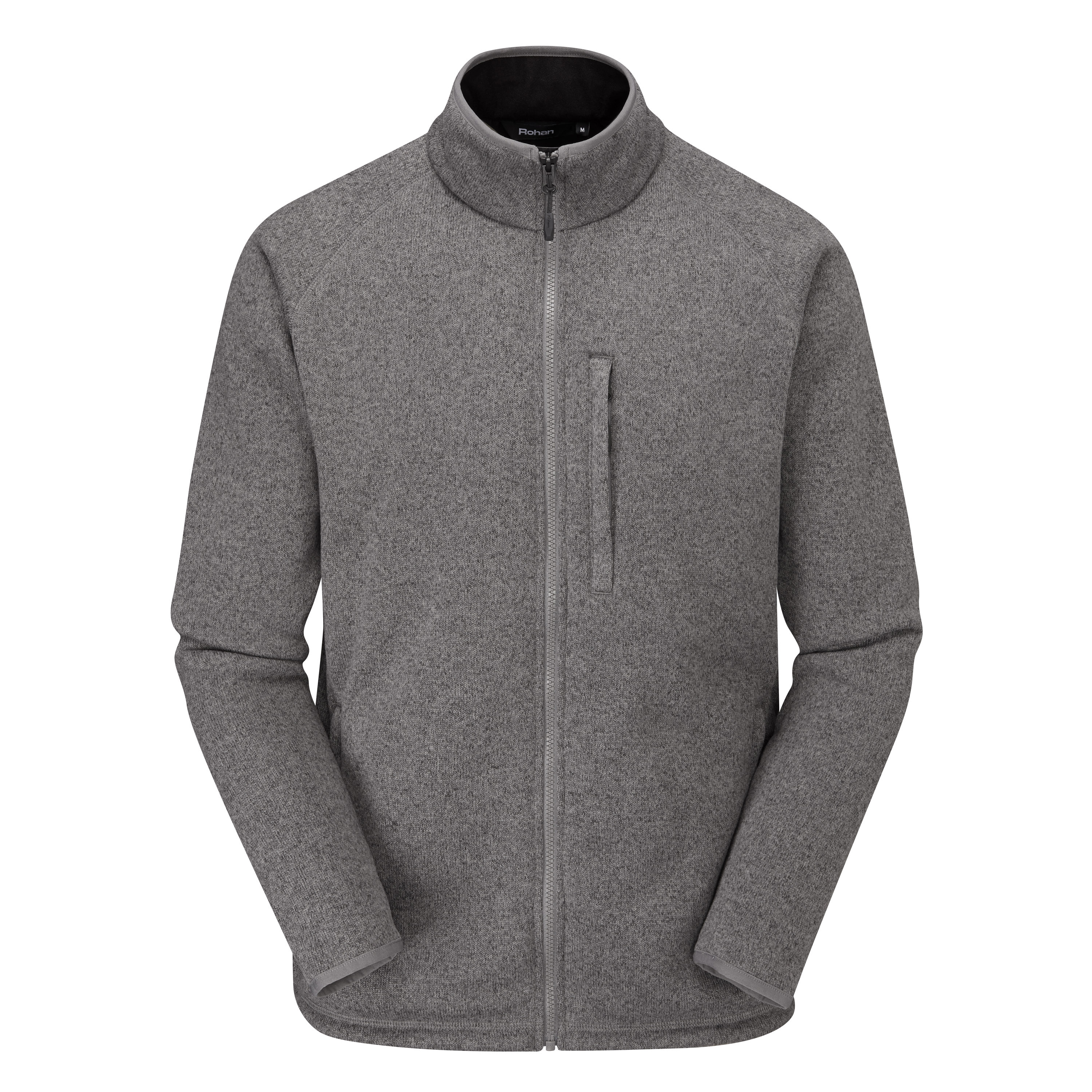 fleece jacket grey