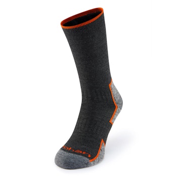 Ascent Socks Men's, Charcoal Marl