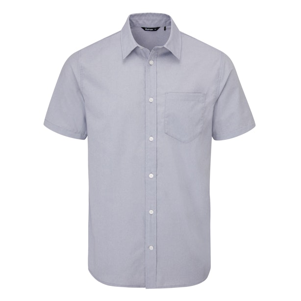 Richmond Shirt - Soft and stretchy technical short sleeved shirt with classic Oxford appearance.