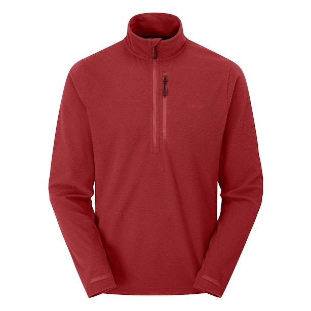 Stretch Microgrid Zip Neck  - Multi-purpose technical fleece overhead with incredible stretch.