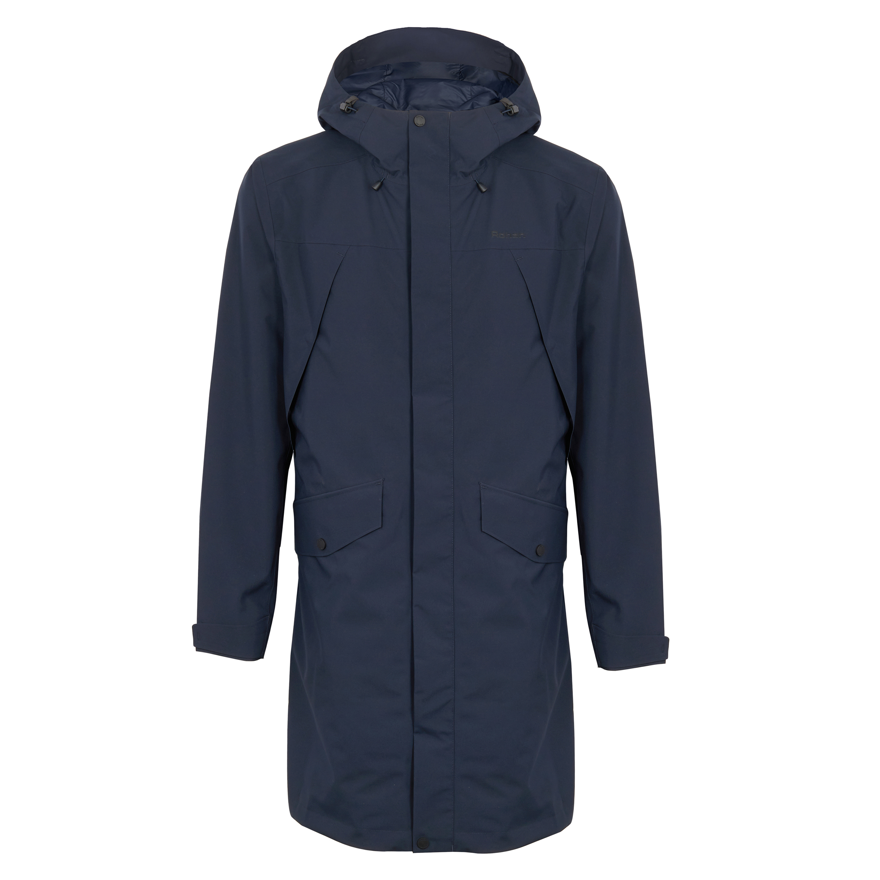 long length waterproof coat