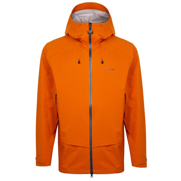 Ventus Jacket - A water-repellent outer, waterproof membrane with a moisture-wicking inner.