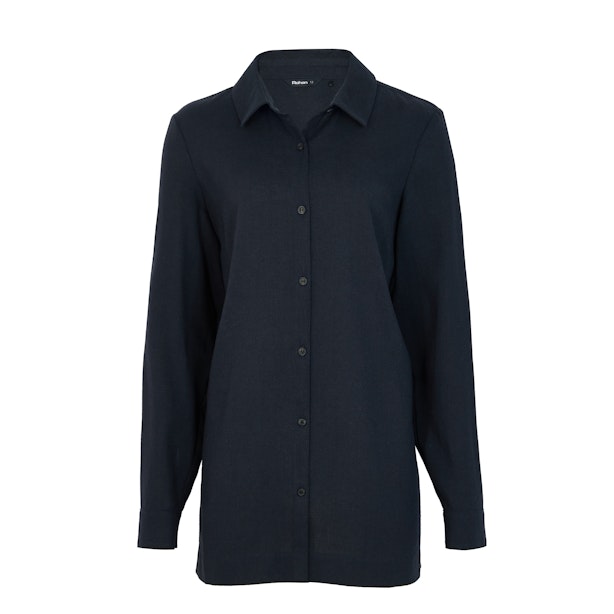 Brisa Linen Shirt - A classic, long-line performance linen shirt. 