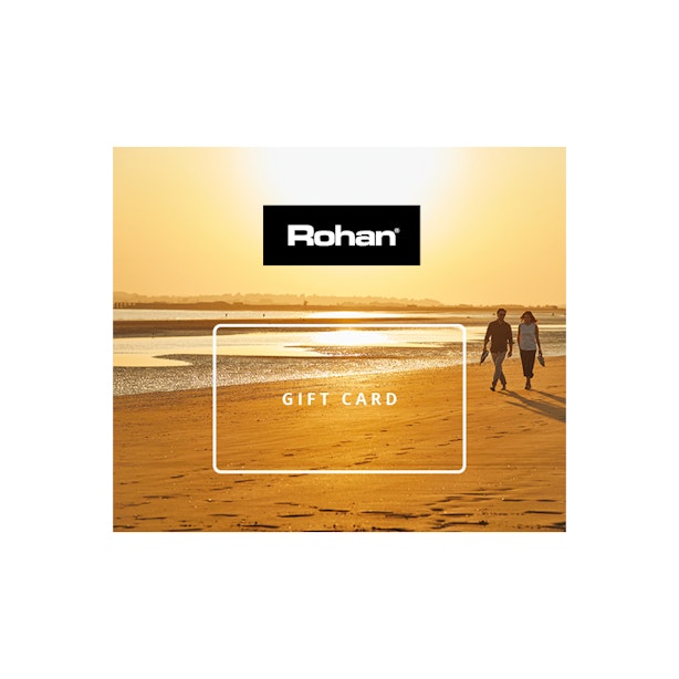 The Rohan Gift Card - No fuss. No risk. Redeemable in store, online and mail order.