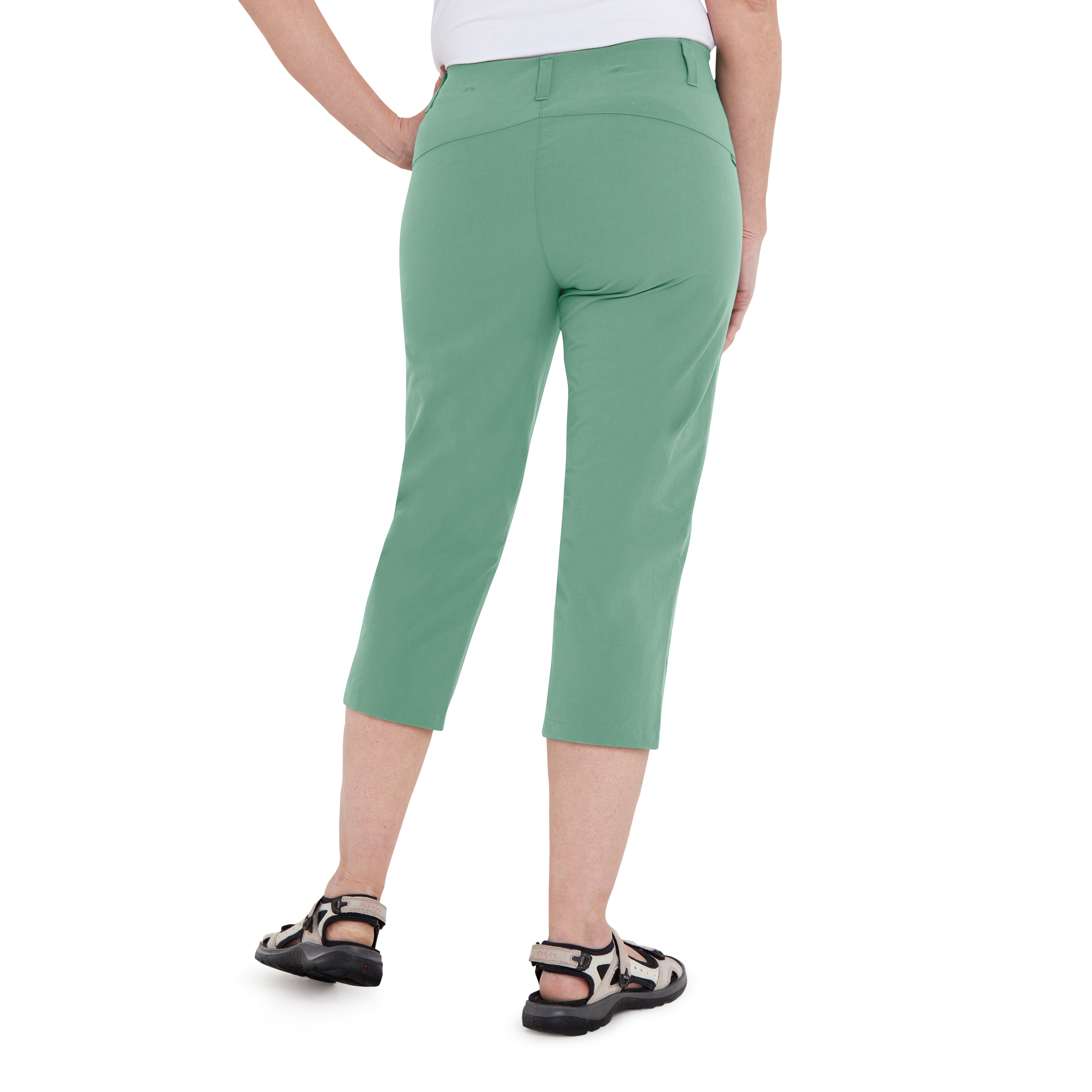 Excellent New womens crop pants size large 12 14