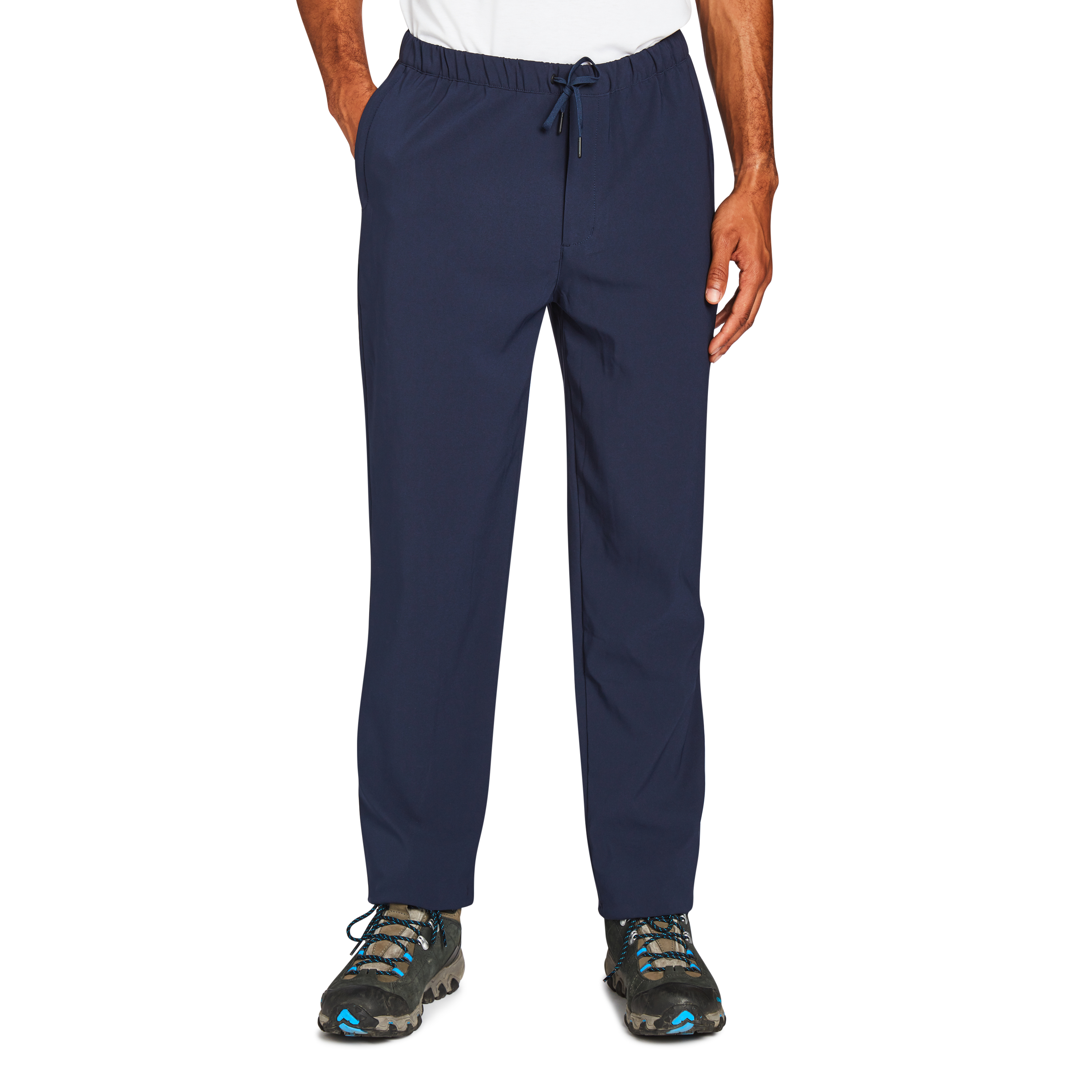 Water-repellent walking trousers 