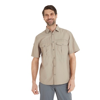 Expedition Shirt SS Men's SS18, Sandstone