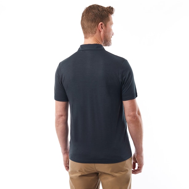 Men's Merino Cool Polo - Lightweight, soft, durable and naturally ...