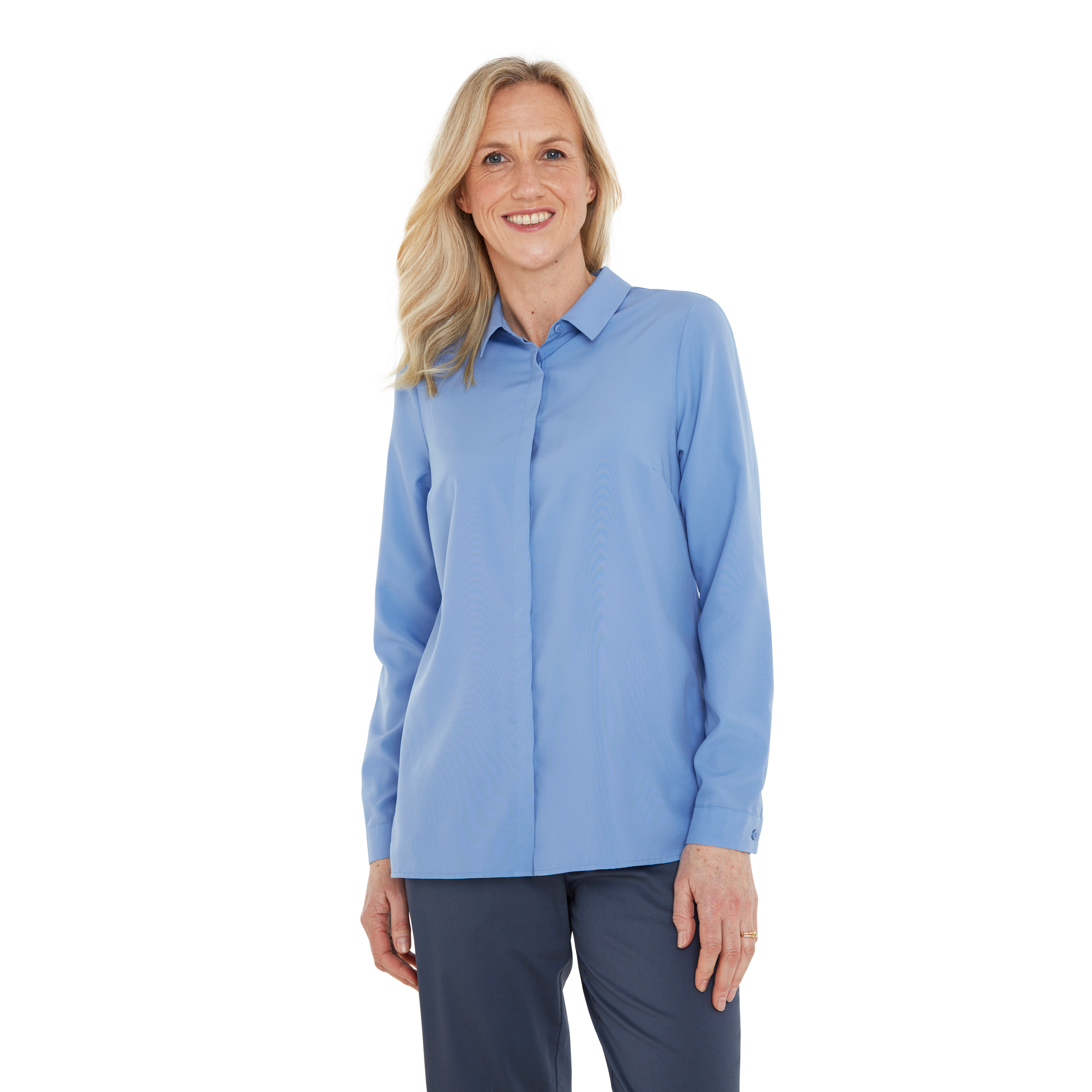Women's Tian Shirt - Soft, button up 