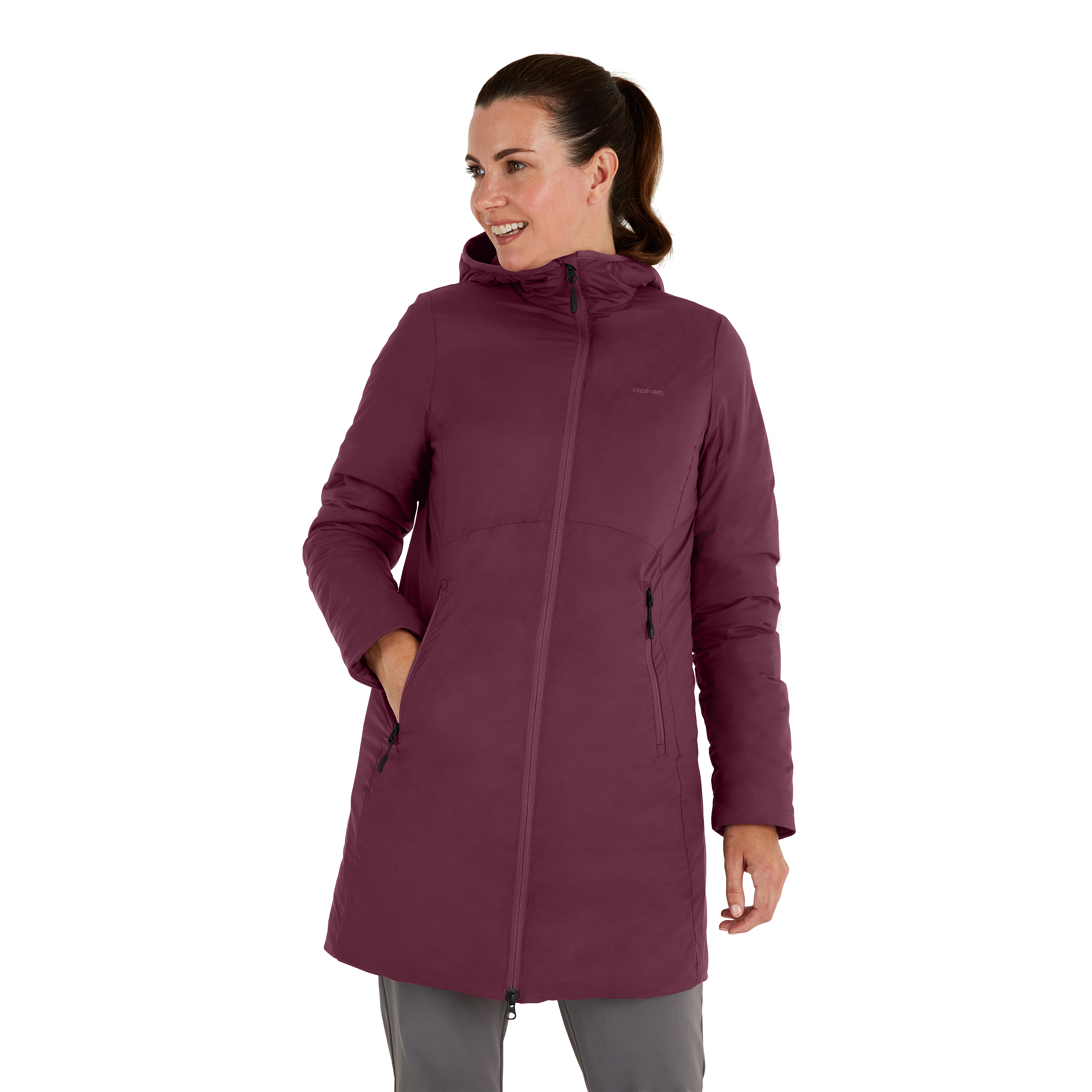 loft purple coat