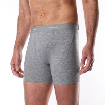 Aether Boxers with Fly Men's, Mid Grey Marl