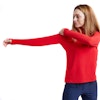 Women's Stretch Microgrid Zip Neck Top  - Alternative View 9