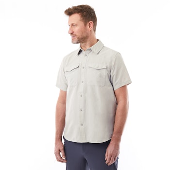 Hiking Shirt S/S M's, Mineral Grey