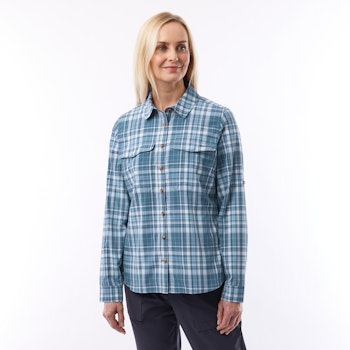 Pennine Shirt L/S W's, Horizon Blue Check
