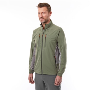 Fjell Vapour Jacket M's, Olive Green/Anthracite Grey